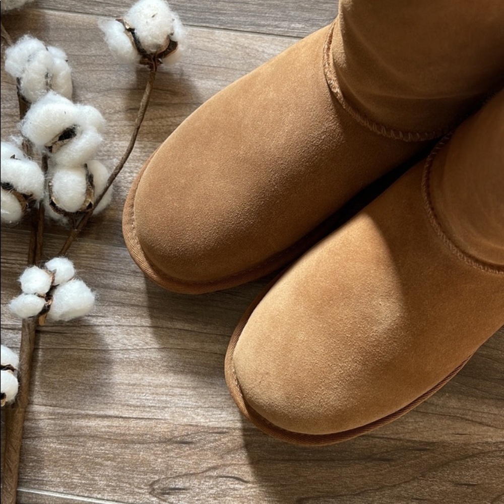 🍁UGG🍁 BAILEY BOW DIAGONAL STRIPES BOOTS - Picture 7 of 16